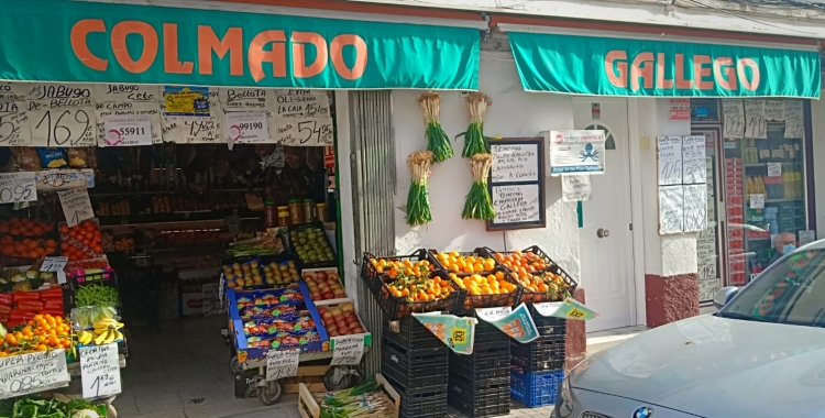 El Colmado Gallego, al carrer Gironès | Cedida